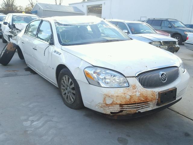 1G4HP57246U170300 - 2006 BUICK LUCERNE CX WHITE photo 1