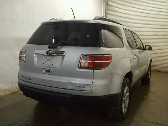 5GZEV23D99J133847 - 2009 SATURN OUTLOOK XR ვერცხლისფერი ფოტო 4