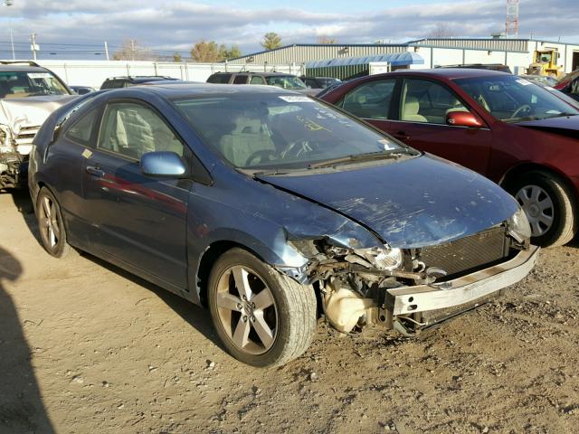 2HGFG12846H534462 - 2006 HONDA CIVIC EX ლურჯი ფოტო 1