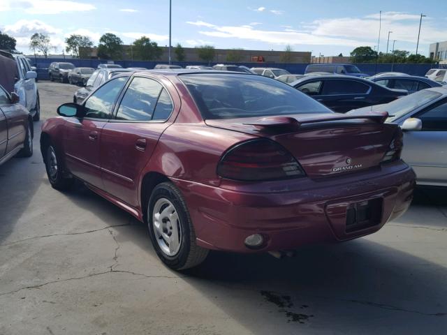 1G2NE52E65M248979 - 2005 PONTIAC GRAND AM S Qırmızı foto 3