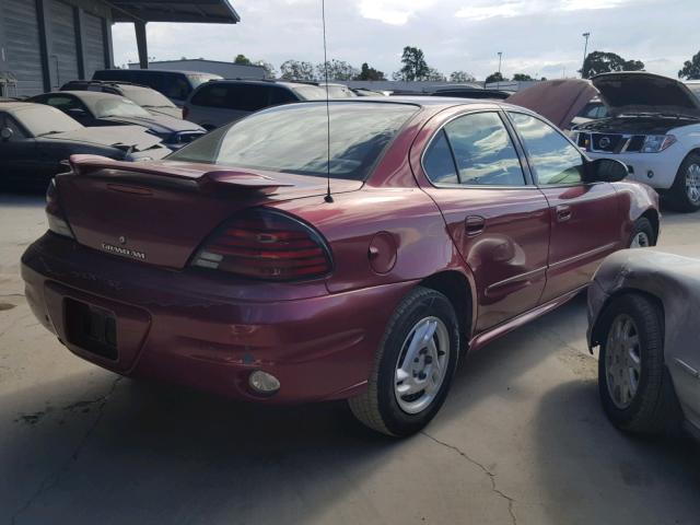 1G2NE52E65M248979 - 2005 PONTIAC GRAND AM S Qırmızı foto 4