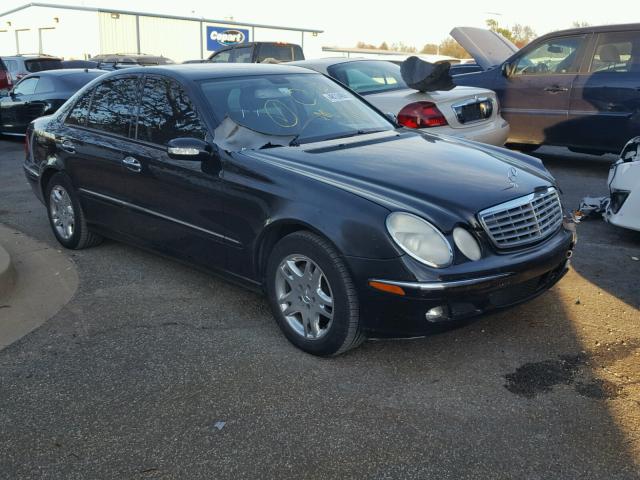 WDBUF56J66A802292 - 2006 MERCEDES-BENZ E 350 BLACK photo 1