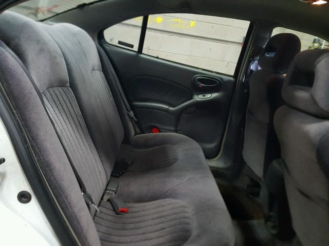 1G2NG52E3YM792922 - 2000 PONTIAC GRAND AM S თეთრი ფოტო 6