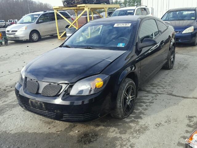 1G2AL18F487147343 - 2008 PONTIAC G5 BLACK photo 2