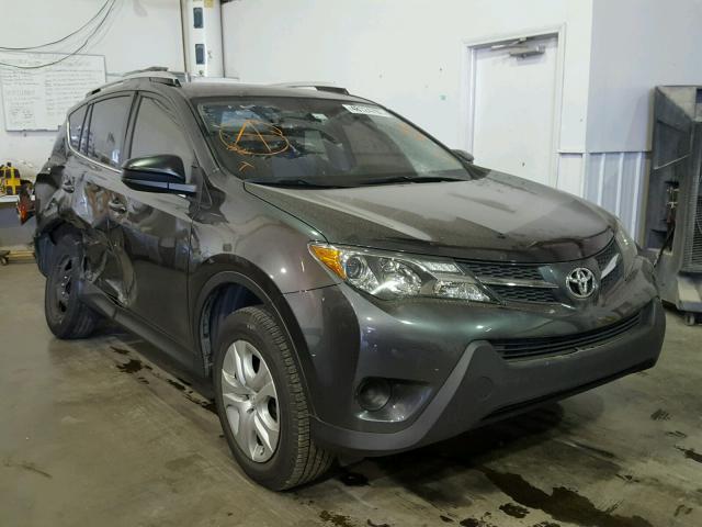 JTMZFREV1FD046758 - 2015 TOYOTA RAV4 LE GRAY photo 1