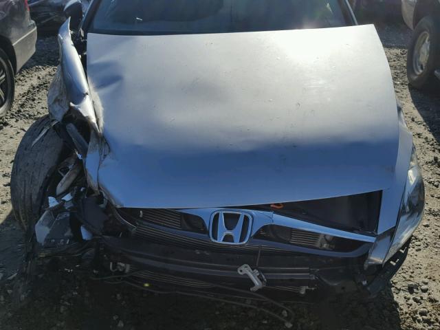 1HGCM66597A099365 - 2007 HONDA ACCORD EX SILVER photo 7