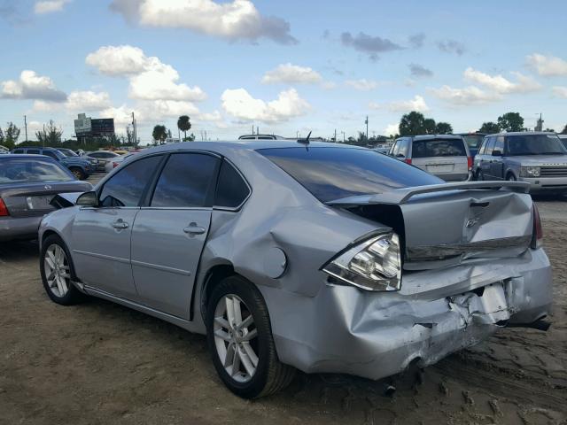 2G1WU581369100481 - 2006 CHEVROLET IMPALA LTZ SILVER photo 3