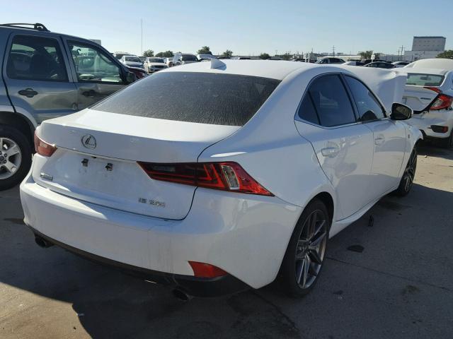 JTHBF1D25F5061962 - 2015 LEXUS IS 250 WHITE photo 4