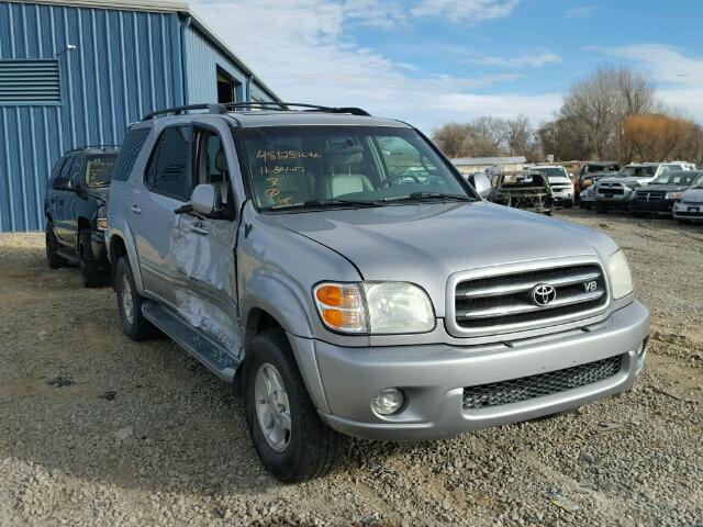 5TDBT48A41S033747 - 2001 TOYOTA SEQUOIA LI SILVER photo 1