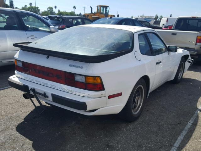 WP0AA0948EN466437 - 1984 PORSCHE 944 WHITE photo 4