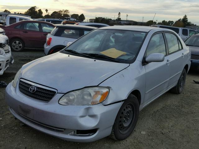 1NXBR32E17Z835466 - 2007 TOYOTA COROLLA CE SILVER photo 2