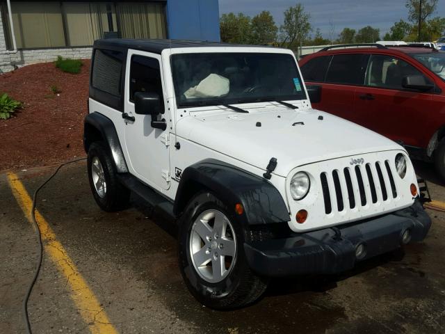 1C4AJWAG2CL154485 - 2012 JEEP WRANGLER S WHITE photo 1
