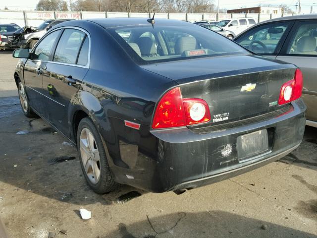 1G1ZA5EU0BF339041 - 2011 CHEVROLET MALIBU LS 黑色 照片 3