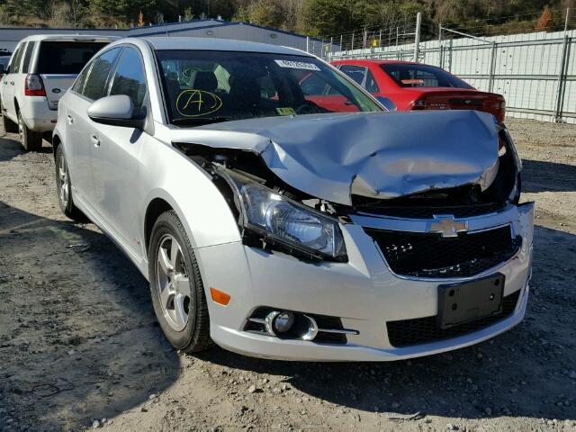 1G1PF5S92B7302270 - 2011 CHEVROLET CRUZE LT SILVER photo 1