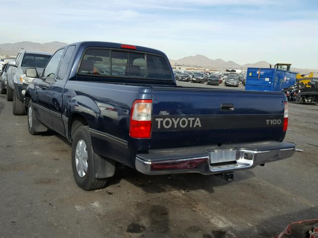 JT4TN12D0T0026199 - 1996 TOYOTA T100 XTRAC BLUE photo 3