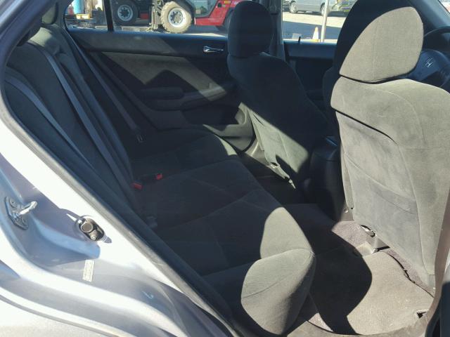 1HGCM66447A057208 - 2007 HONDA ACCORD SE SILVER photo 6