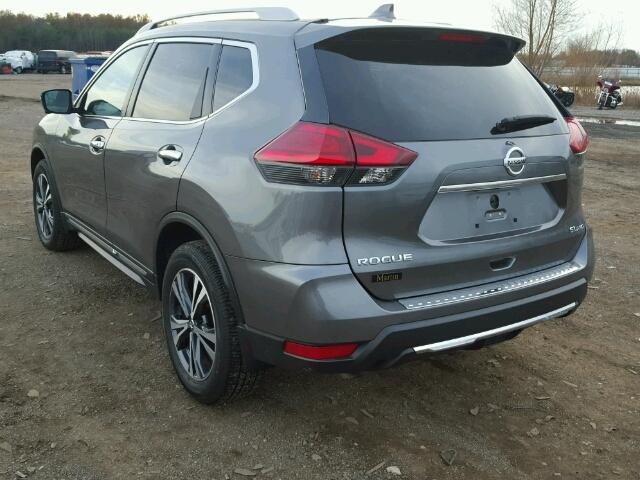 5N1AT2MV8HC780090 - 2017 NISSAN ROGUE SV SILVER photo 3