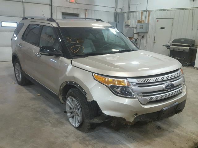 1FMHK8D82BGA80600 - 2011 FORD EXPLORER X GOLD photo 1