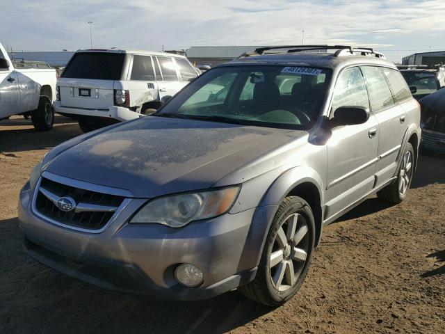 4S4BP61C887343136 - 2008 SUBARU OUTBACK 2. SILVER photo 2