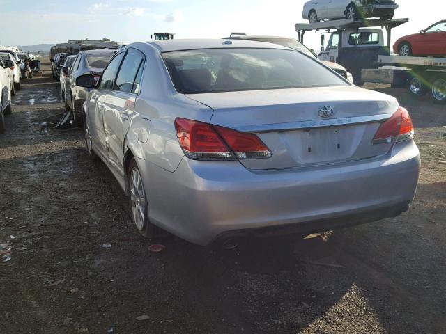 4T1BK3DB7CU450611 - 2012 TOYOTA AVALON BAS Gümüş foto 3
