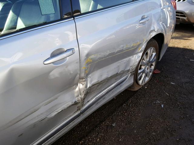 4T1BK3DB7CU450611 - 2012 TOYOTA AVALON BAS Gümüş foto 9