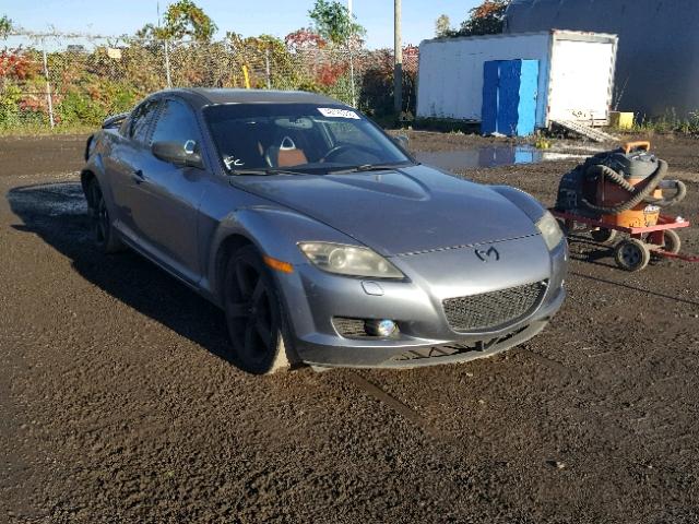 JM1FE173140100471 - 2004 MAZDA RX8 SILVER photo 1