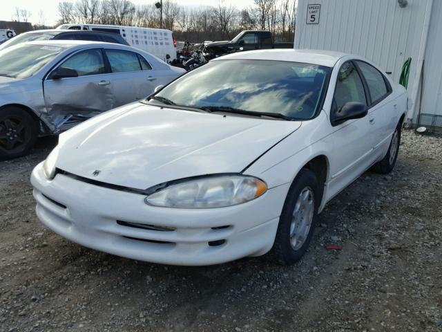 2B3HD46R82H307386 - 2002 DODGE INTREPID S WHITE photo 2