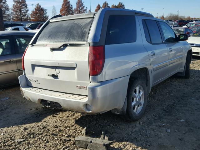 1GKET12S446158575 - 2004 GMC ENVOY XUV SILVER photo 4