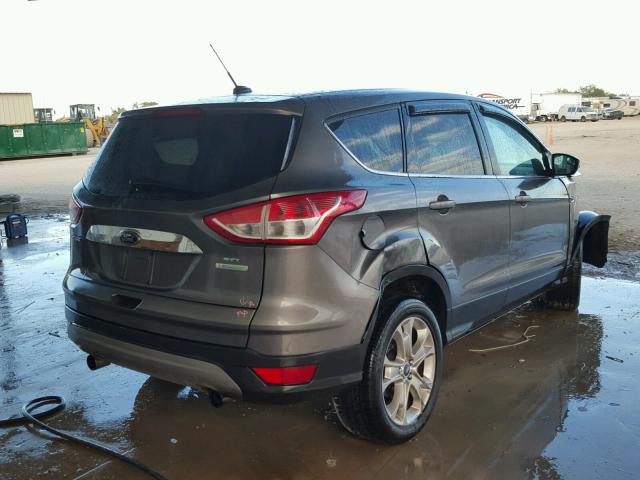 1FMCU0HX1DUB03036 - 2013 FORD ESCAPE SEL GRAY photo 4