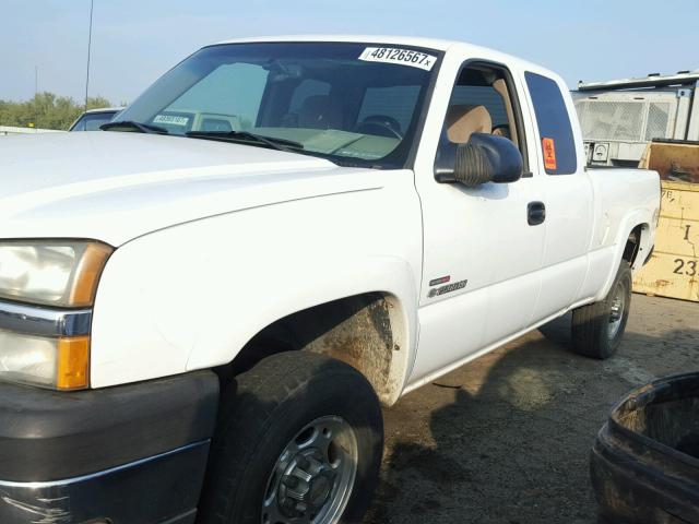 1GCHK29134E102096 - 2004 CHEVROLET SILVERADO WHITE photo 9