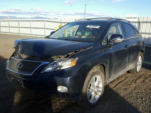 JTJBC1BA6A2027945 - 2010 LEXUS RX 450 BLUE photo 2