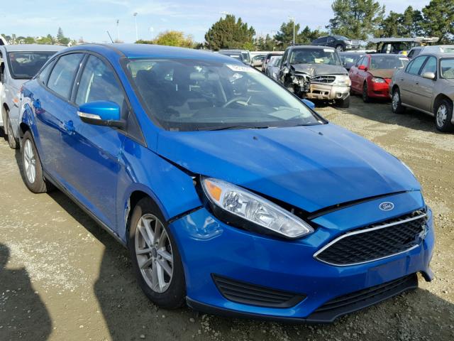 1FADP3F24GL234891 - 2016 FORD FOCUS SE BLUE photo 1