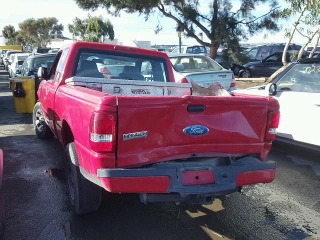 1FTYR14D69PA26876 - 2009 FORD RANGER SUP RED photo 3