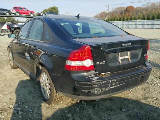 YV1MS382852077885 - 2005 VOLVO S40 2.4I BLACK photo 3