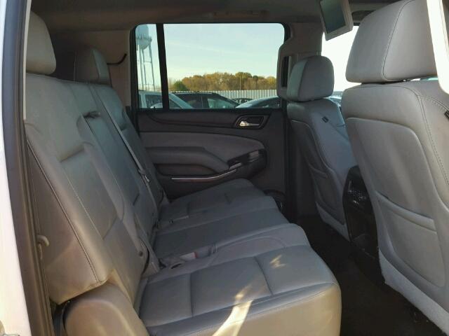 1GNSKJKC3FR634382 - 2015 CHEVROLET SUBURBAN K WHITE photo 6