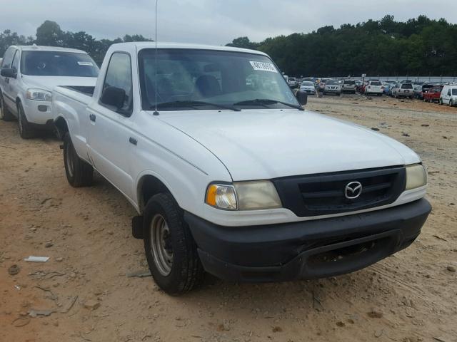 4F4YR12C01TM09614 - 2001 MAZDA B2500 WHITE photo 1