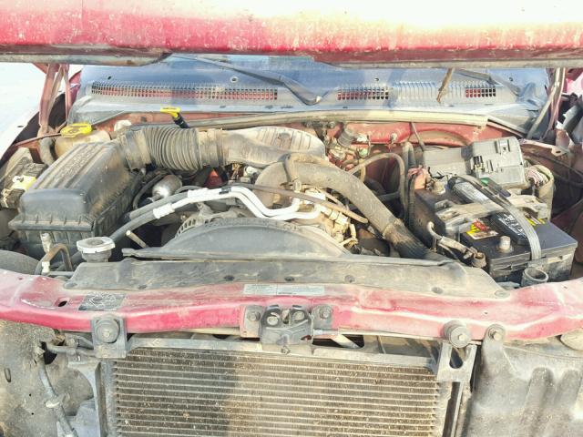 1B4HS28Y0WF102503 - 1998 DODGE DURANGO RED photo 7