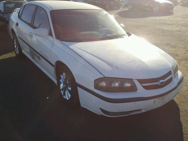 2G1WH55KX19325281 - 2001 CHEVROLET IMPALA LS WHITE photo 1