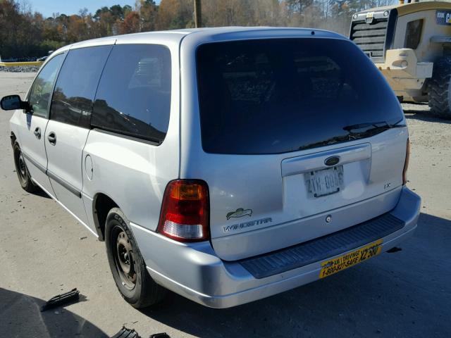 2FMZA50433BA89856 - 2003 FORD WINDSTAR W SILVER photo 3