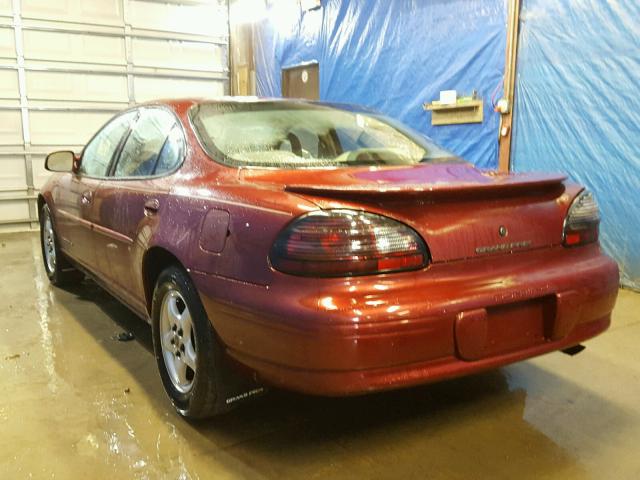 1G2WK52J12F236118 - 2002 PONTIAC GRAND PRIX წითელი ფოტო 3