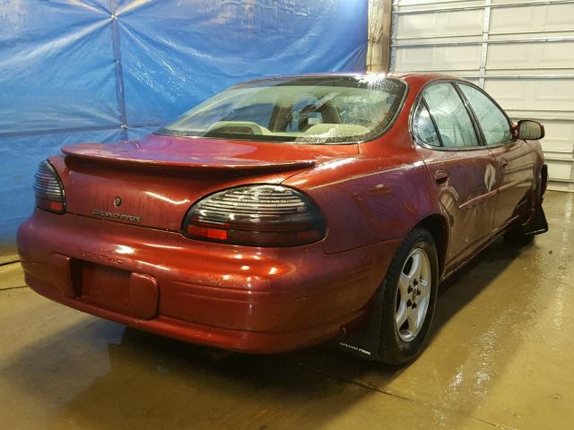 1G2WK52J12F236118 - 2002 PONTIAC GRAND PRIX წითელი ფოტო 4