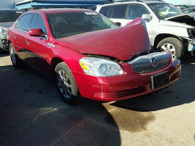 1G4HD57287U228712 - 2007 BUICK LUCERNE CX RED photo 1