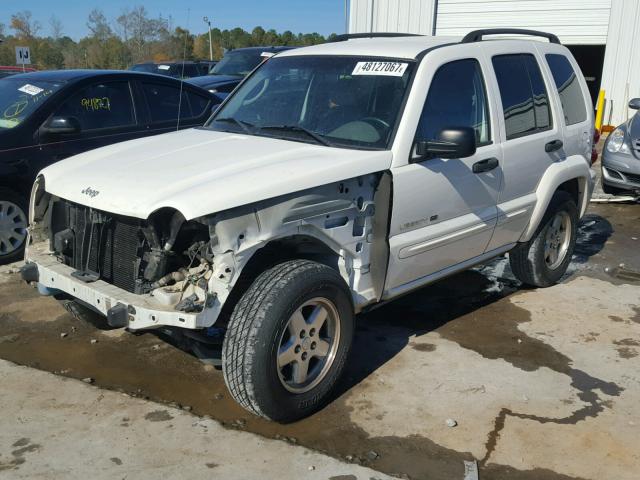 1J4GK58K23W568449 - 2003 JEEP LIBERTY LI WHITE photo 2