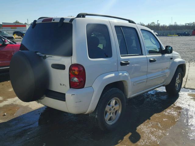 1J4GK58K23W568449 - 2003 JEEP LIBERTY LI WHITE photo 4