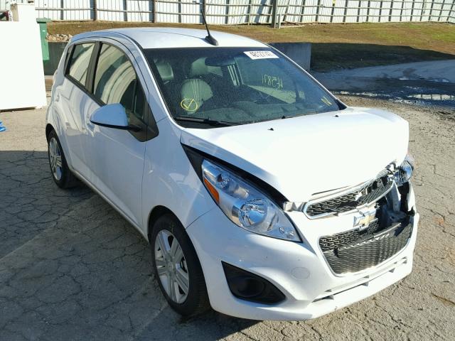 KL8CB6S98EC522007 - 2014 CHEVROLET SPARK LS WHITE photo 1