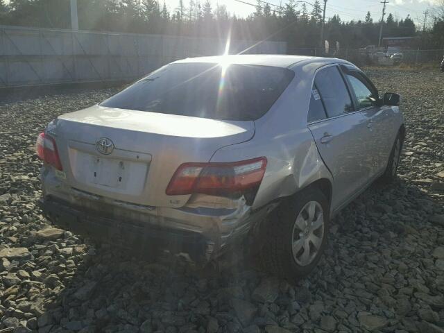 4T1BE46K69U346887 - 2009 TOYOTA CAMRY BASE SILVER photo 4