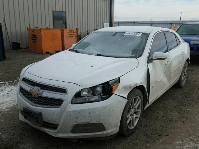 1G11C5SA8DF189037 - 2013 CHEVROLET MALIBU 1LT WHITE photo 2