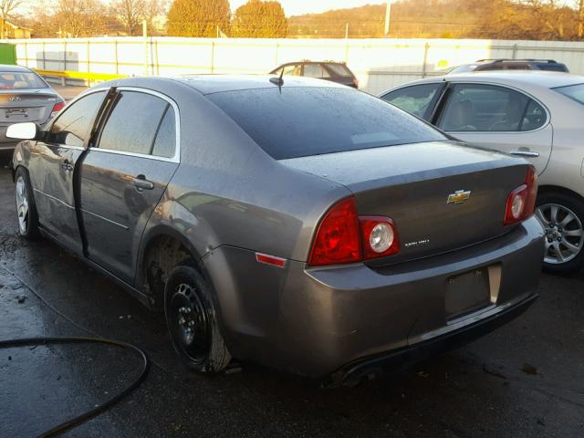 1G1ZB5E19BF142212 - 2011 CHEVROLET MALIBU LS GRAY photo 3