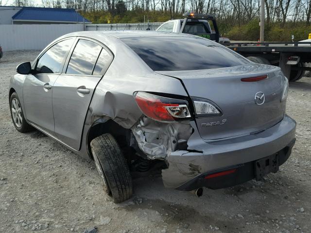 JM1BL1VF9B1902145 - 2011 MAZDA 3 I SILVER photo 3