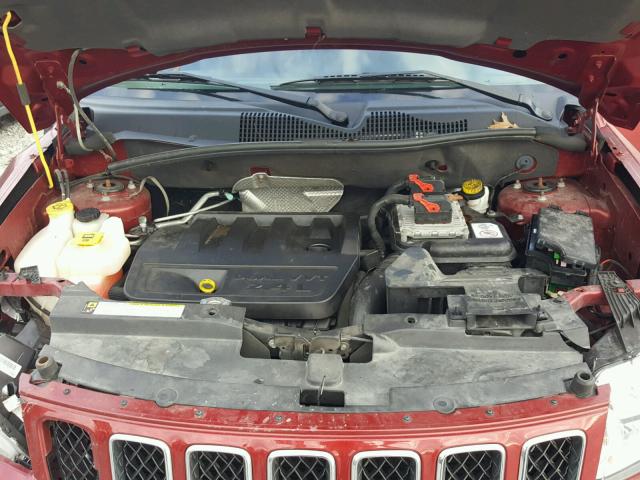 1C4NJDBB6CD621605 - 2012 JEEP COMPASS SP 红色 照片 7